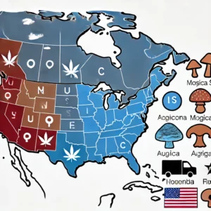 Legal status of magic mushrooms in North America: A comparative guide, comparing regulations across different states and provinces, legal frameworks, and where to buy magic mushrooms in Toronto.